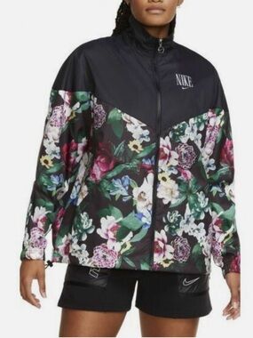 Nike Sportswear Femme Floral Print windbreaker jacket